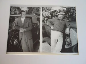 A4 READY TO FRAME WHITE MOUNT cars celebs bob hope w c fields roadster packard - Picture 1 of 1