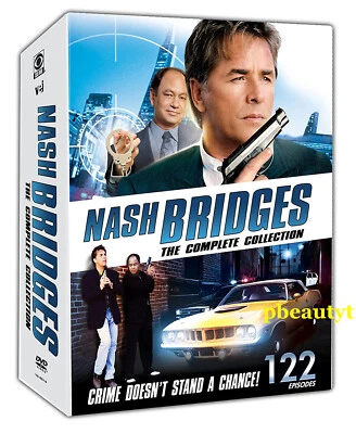 Nash Bridges TV Series The Complete Collection (DVD,Seasons 1-6 Box Set) NEW Foto 1 de 2