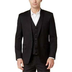 INC Mens Non Iron Two Button Blazer Jacket black S - Picture 1 of 1