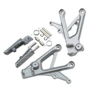 Aluminum Front Footrest Foot Pegs Bracket Fit For Honda CBR600F4I 2001-2006 2005 - Picture 1 of 6