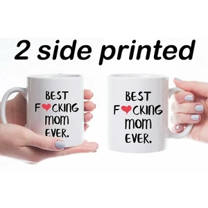 BEST F❤CKING MOM EVER TASSE GESCHENKE FÜR SIE, Muttertag GEBURTSTAG, KERAMIKTASSE 11oz - Bild 1 von 9