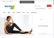 Finished Affiliate Automated Clothing Store Shop Website