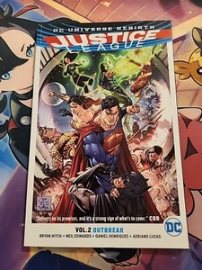 Liga de la Justicia Vol. 2: Outbreak (Renacimiento) de Hitch, Bryan - Como nuevo 🧊 - Imagen 1 de 2