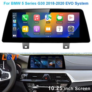 10.25'' Car Linux Screen Radio Stereo Wifi BT For BMW 5 Series G30 2018-2020 EVO - Imagen 1 de 12