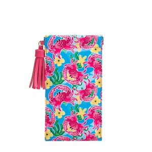 Estuche para gafas cangrejo cierre de metal a presión borla, forrado por sal y palma nuevo con etiquetas - Imagen 1 de 7