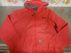 Chaqueta con Capucha Carhartt Para Mujer-Nylon-Naranja/Rosa Ligera-¡Bonita! - Imagen 1 de 16