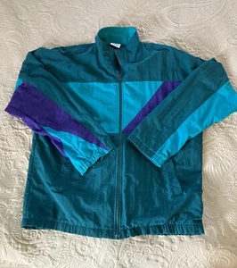 Windbreaker Vintage 90s Retro Cheetah Mervyns Men’s Size Medium - Picture 1 of 4