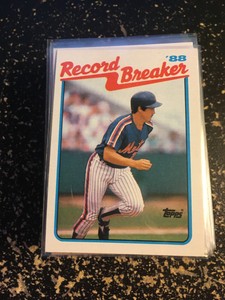 1989 Topps Kevin McReynolds New York Mets #7 '88 Record Breaker
