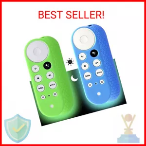 2pcs Remote Cover (Glow in The Dark) Compatible with 2020 Chromecast with Google - Picture 1 of 2