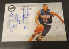 Andre Iguodala Arizona Silver Press Pass 2004 On Card Auto #75/200🔥