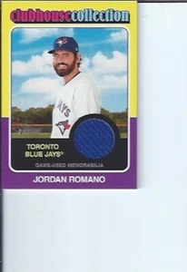 Jordan Romano 2024 Topps Heritage Clubhouse Collections - Picture 1 of 1