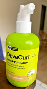 DEVACURL Scalp Puri(ph)y Easy-rinse Exfoliating Spray Vegan Curly Hair Care 8 oz - Picture 1 of 5