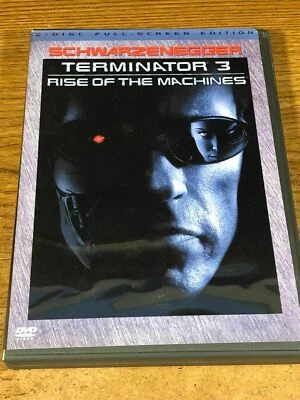 Terminator 3 Rise Of The Machines DVD (Used) Arnold Schwarzenegger Action Drama - Image 1 of 4