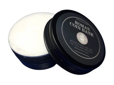 ROMAN COIN BANK RCB-- MICROCRYSTALLINE WAX FOR COIN AND ARTEFACT PRESERVATION