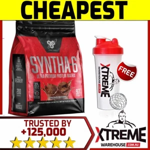 BSN SYNTHA 6 SYNTHA-6 2.9LB 5LB &10LB WHEY PROTEIN POWDER WPI ISOLATE WPC OPTION - Picture 1 of 4
