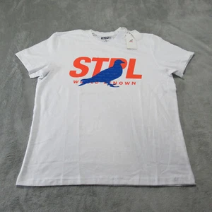 Staple Pigeon Shirt White Large Mens NWT Tshirt 2019 Logo Graphic Short Sleeve - Picture 1 of 8