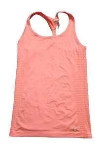 Under Armour Heat Gear Women Orange Tank Size Medium - Picture 1 of 2