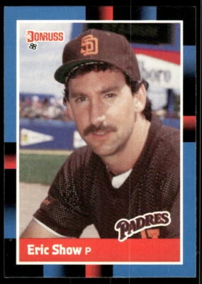 1988 Donruss #387a Eric Show - Image 1 of 2