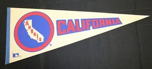 Vintage California Angels Plain Logo Script 30x12 Pennant - Picture 1 of 3