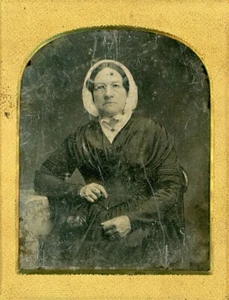 1/4 Plate Daguerreotype No Case Glasses Little Purse Tablecloth Details - Picture 1 of 6