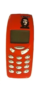 NOKIA 3310 / 3330 RED CHE GUEVARA Cover Housing SET With original Keypad - Afbeelding 1 van 4