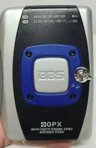 GPX AM/FM (solo) Sistema Bass Boost Portatile Blue Ice C3127 Ricambi/Riparazione - Foto 1 di 9