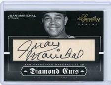 2012 Panini Signature Series Baseball Diamond Cuts Auto #38 Juan Marichal #09/10