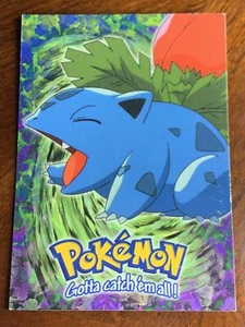 Pokemon The First Movie 1999 Topps #E2 Ivysaur logotipo azul envío combinado gratuito - Imagen 1 de 2