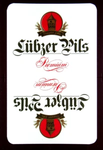Skatspiel/Brauerei Lübzer Pils Premium Altenburger mit grünem Strich anno 1992 - Bild 1 von 4