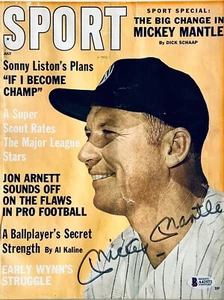 Mickey Mantle Signed / Autographed SPORT Magazine (July 1962) New York Yankees - Picture 1 of 2