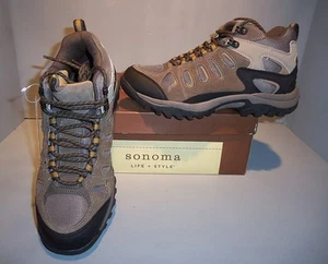 Sonoma Men's Tavis Tan Brown Hiking Boots SIZES! NIB SNTAVISTAN - Picture 1 of 2