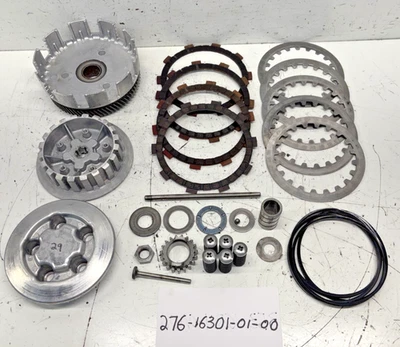 Conjunto embrague motor Yamaha HT1 90 LT2 LT3 100 / cesta / placas / 276-16301 Foto 1 de 4