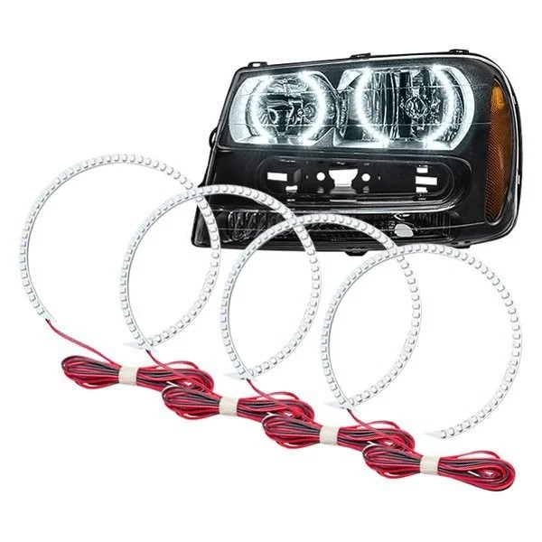 For Chevrolet Trail Blazer 2002-2009 ORACLE LED Halo Light Kit 3972-001 White - Изображение 1 из 3