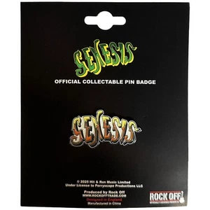 Genesis - Pin Badge Orange Classic Logo - Clothing - Pin Badge - O500z - Imagen 1 de 1