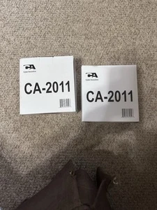 Two Sets - New Cyber Acoustics CA-2011 Audio System Computer Speakers - Picture 1 of 2