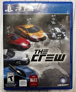 The Crew (Sony PlayStation 4, 2014) PS4 Game Clamshell Disc Gamer Dual Shock - Picture 1 of 4
