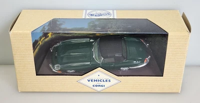 Corgi Classic Vehicles 98120 Jaguar E Type Soft Top Green 1/43 Scale, Mint - Image 1 of 4
