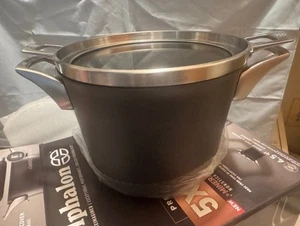 NUEVO - Olla sopera antiadherente anodizada dura ahorro de espacio Calphalon Premier de 4,5 cuartos de galón - Imagen 1 de 10