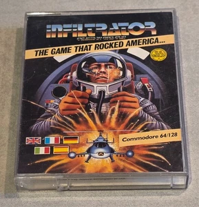 INFILTRATOR COMMODORE 64 - Picture 1 of 8