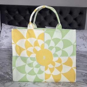 Harrods Bag Multi Coloured Summer Beach Holiday Tote Bag BNWOT - Picture 1 of 6