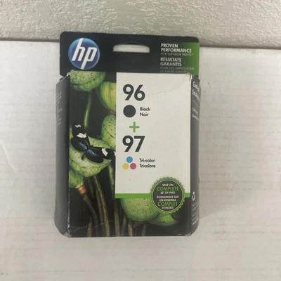 Combo de cartucho de tinta original HP 96 para impresora 6540 6640 - tinta OEM 8/2014 caducado  Foto 1 de 4