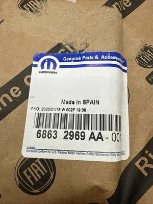 RAM 2500 HD CAPÓ DE ALTA RESISTENCIA EMBLEMA PLACA DE IDENTIFICACIÓN INSIGNIA IZQUIERDA MOPAR 68632969AA 2019-23 Foto 1 de 4