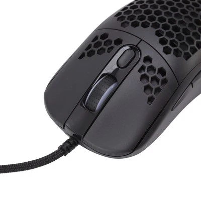 (Black) Pro Wired Gaming Mouse - 12000 DPI Honeycomb Shell RGB - Image 1 of 4