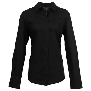 Premier Damen/Ladies Signature Oxford Langarmshirt/N/A N/A PC7263 - Bild 1 von 7