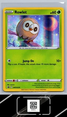 SWSH: Sword & Shield Promo Cards #SWSH220 Rowlet - Image 1 of 2