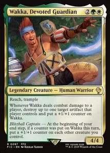MTG - WAKKA, DEVOTED GUARDIAN - Final Fantasy Com (R) - Picture 1 of 1