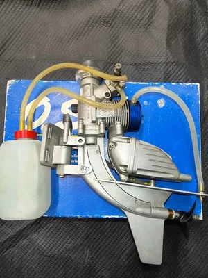 RC boat  OS Max 21XM Water Cooled Nitro Outboard Engine - Image 1 of 4