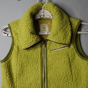 Royal Robbins Fleece Vest Womens Small Sherpa Full Zip Collared Secret Pocket - Picture 1 of 18