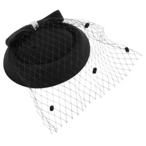 Hair Clip Fascinators Hat for Women Tea Party Headband Fascinator Hair Clip - Picture 1 of 15