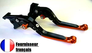 Folding Brake Clutch Levers SUZUKI GSXS 750 2017 2018 - Picture 1 of 3